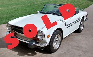 Image of sold 1974 TR6