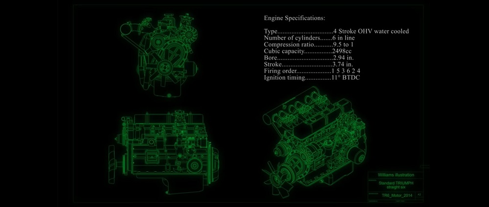 TR6 Motor / Engine Animation